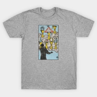 Seven of cups tarot card (distressed) T-Shirt